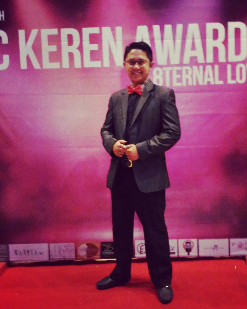 Attending For Mc Keren Award Jakarta 2018 