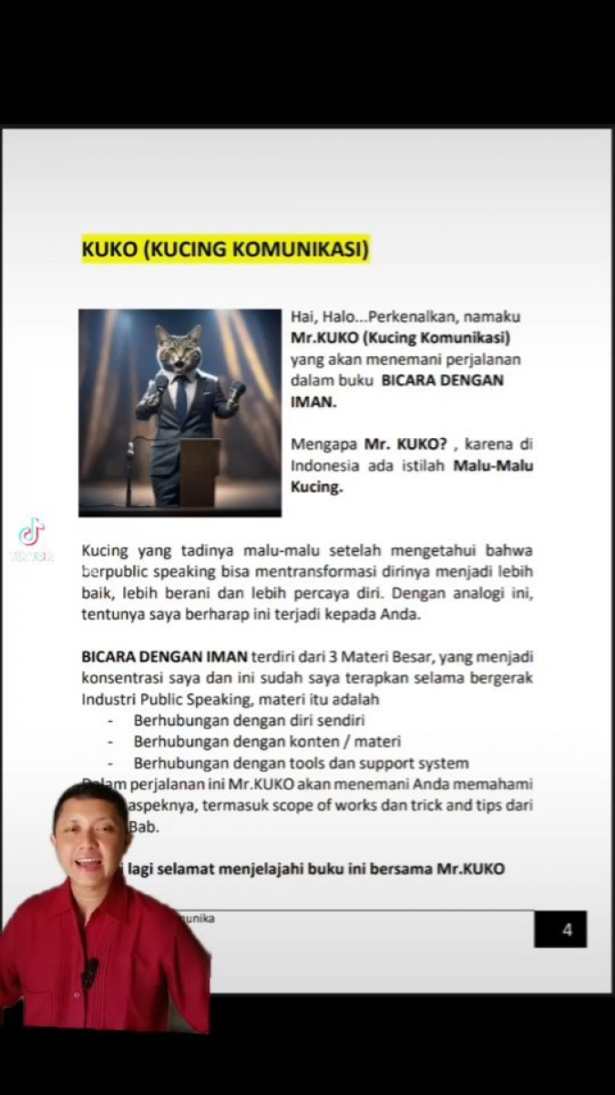 Kenalkan Ini Mr.Kuko Yg Akan Menemani Kamu 