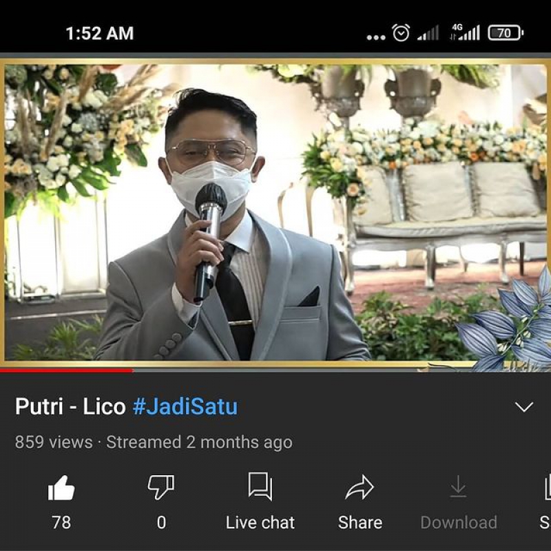 Waktu Itu Hosting Mc Akad Nikah Putri 